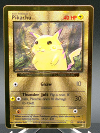 Pikachu (Celebrations Metal Card) #58 — front
