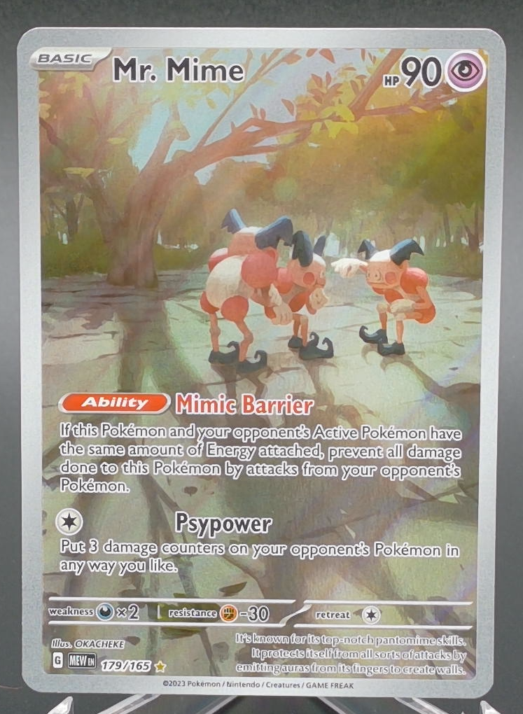 Mr. Mime #179 - Front