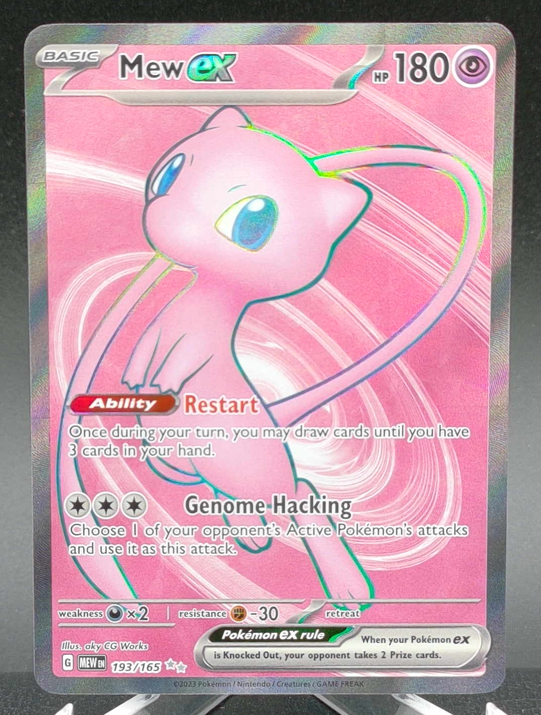 Mew ex #193 — front
