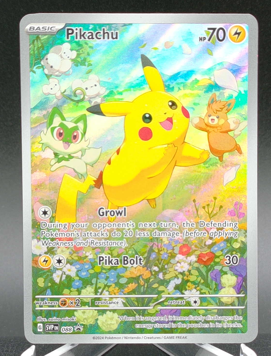 Pikachu #088 — front