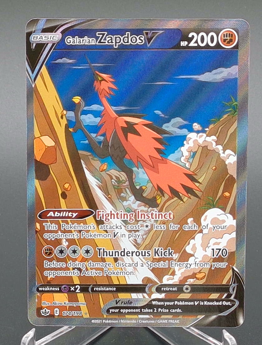 Galarian Zapdos V #174 - Front