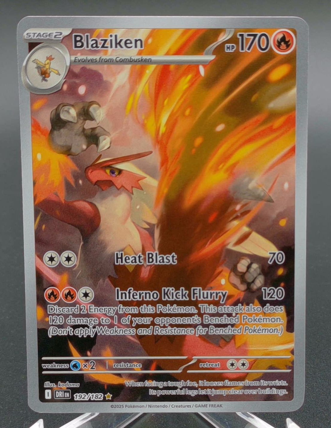 Blaziken #192 — front
