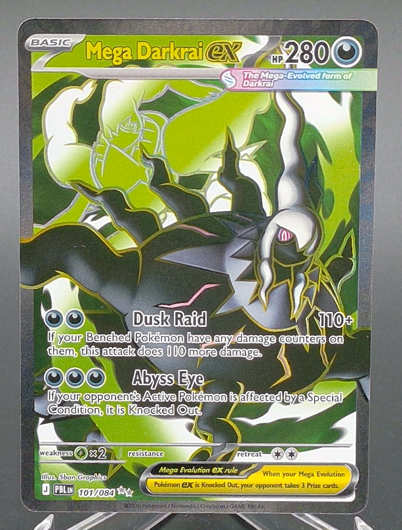 Mega Darkrai ex #101 - Front