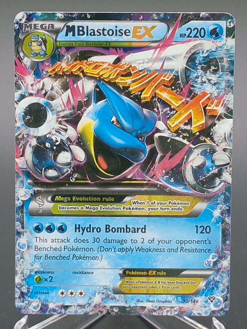 M Blastoise EX #030 - Front