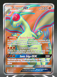 Flygon GX #218 — front
