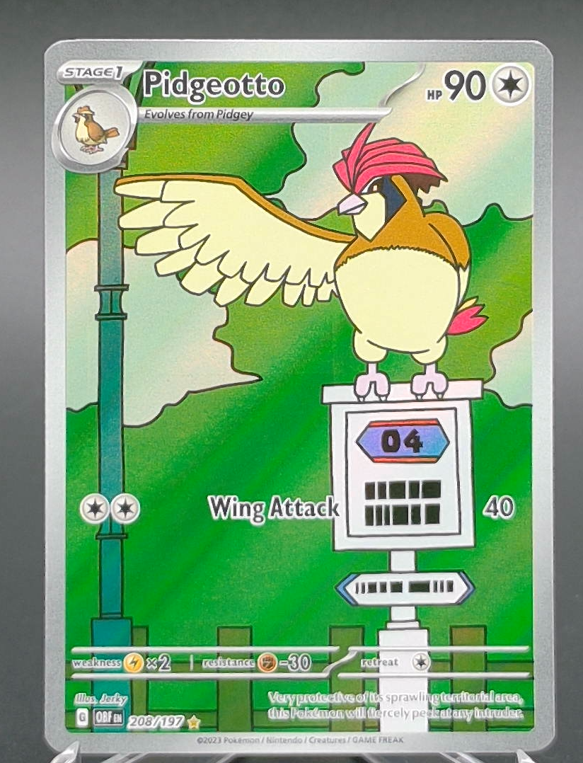 Pidgeotto #208 - Front