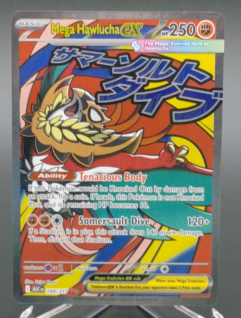 Mega Hawlucha ex #268 - Front