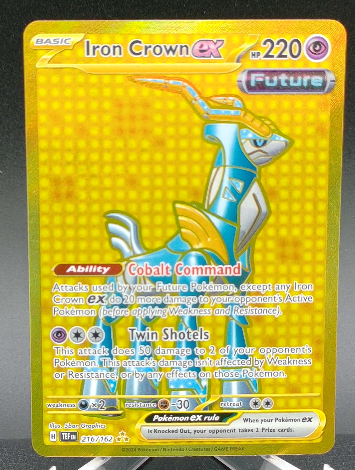 Iron Crown ex #216 — front