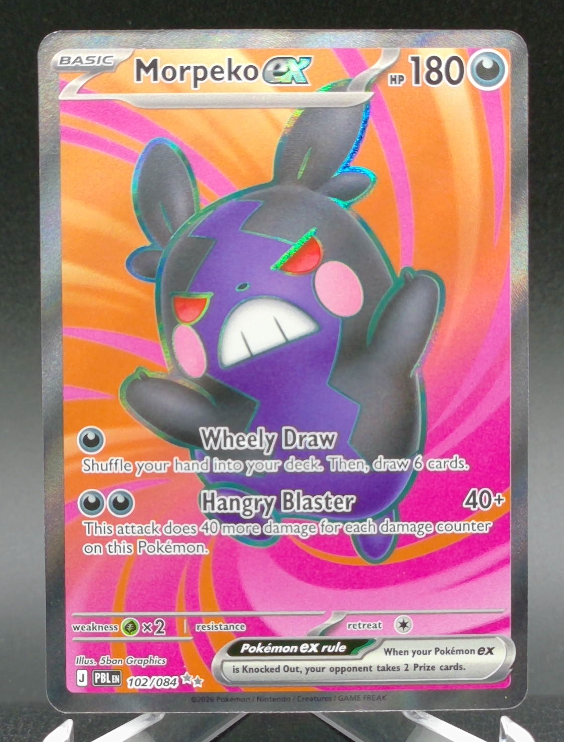 Morpeko ex #102 — front