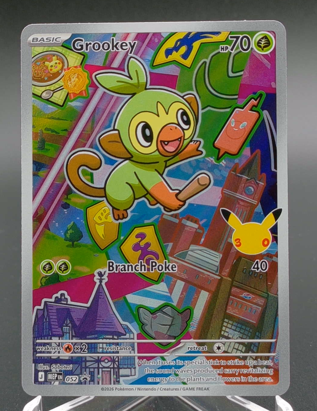Grookey #052 - Front