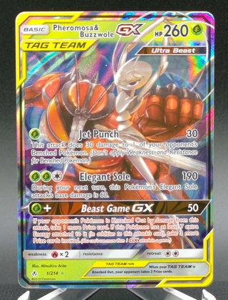 Pheromosa & Buzzwole GX #1 — Copy #1 (NM) front