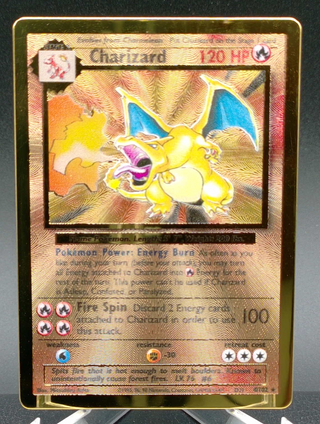 Charizard (Celebrations Metal Card) #004 — Copy #1 (NM) front