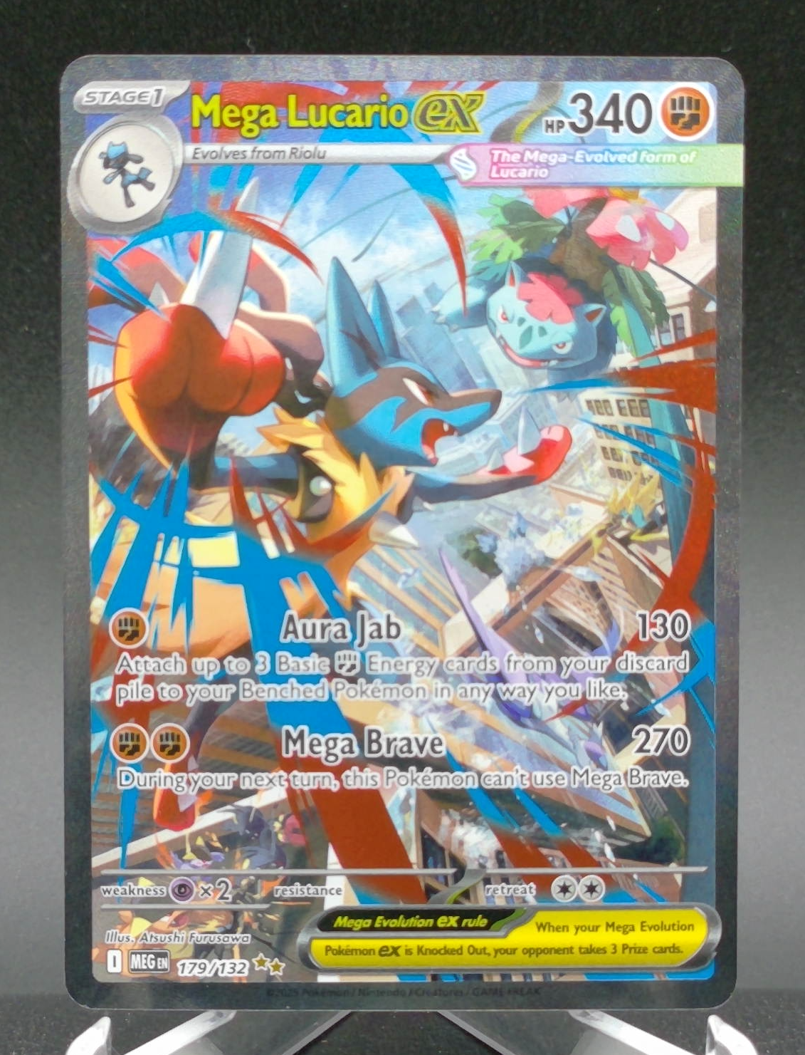 Mega Lucario ex #179 — front