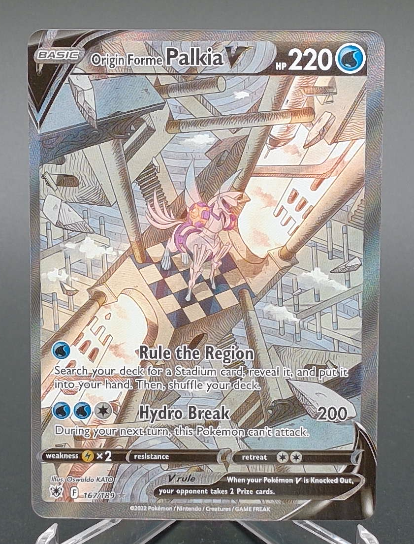 Origin Forme Palkia V #167 - Front