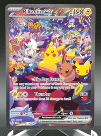 Pikachu ex #150 — front