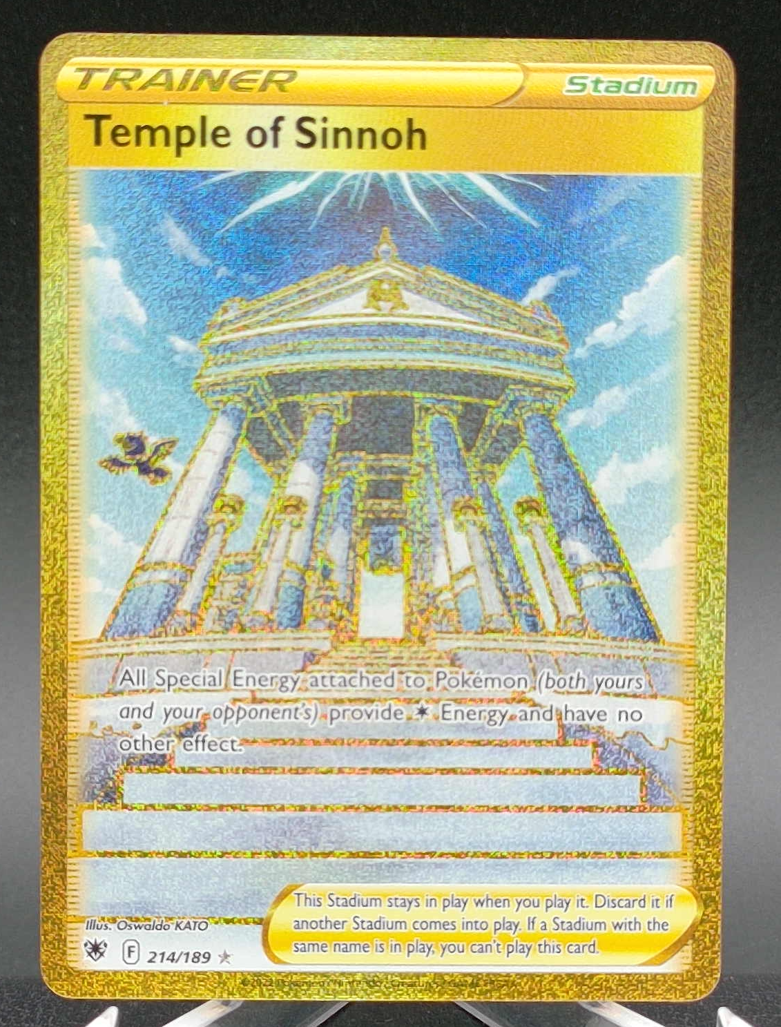 Temple of Sinnoh #214 — front