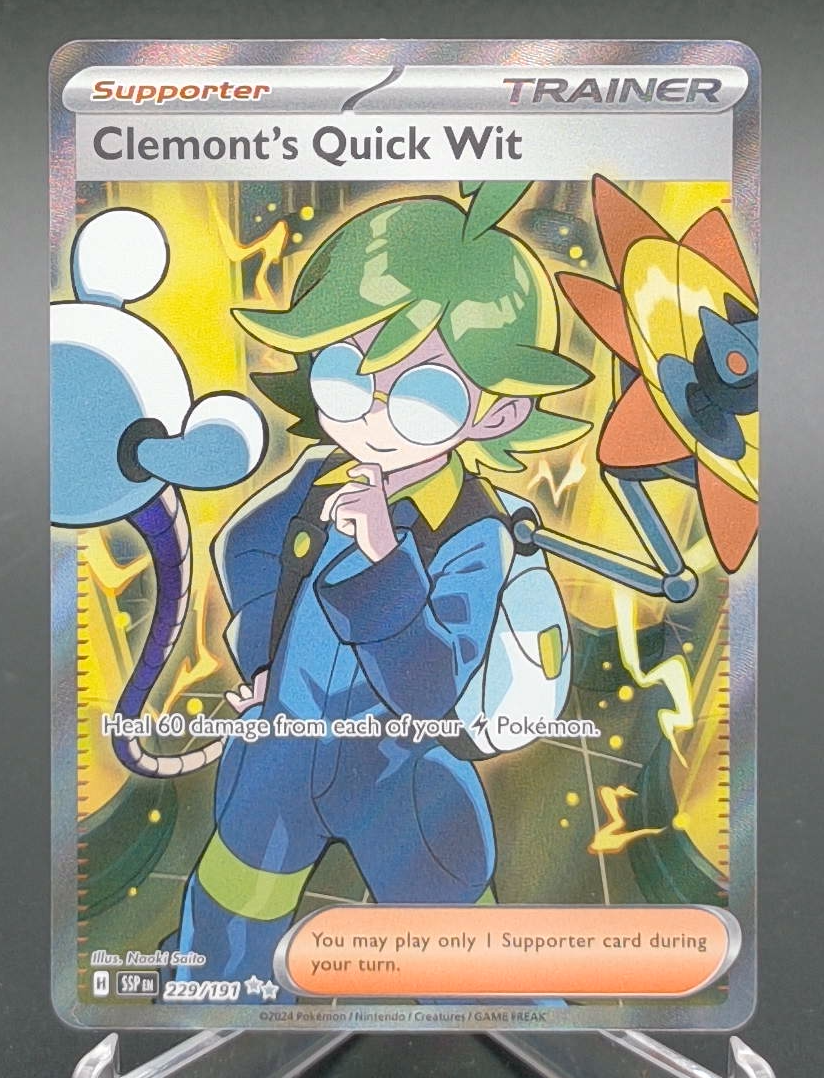 Clemont's Quick Wit #229 - Front