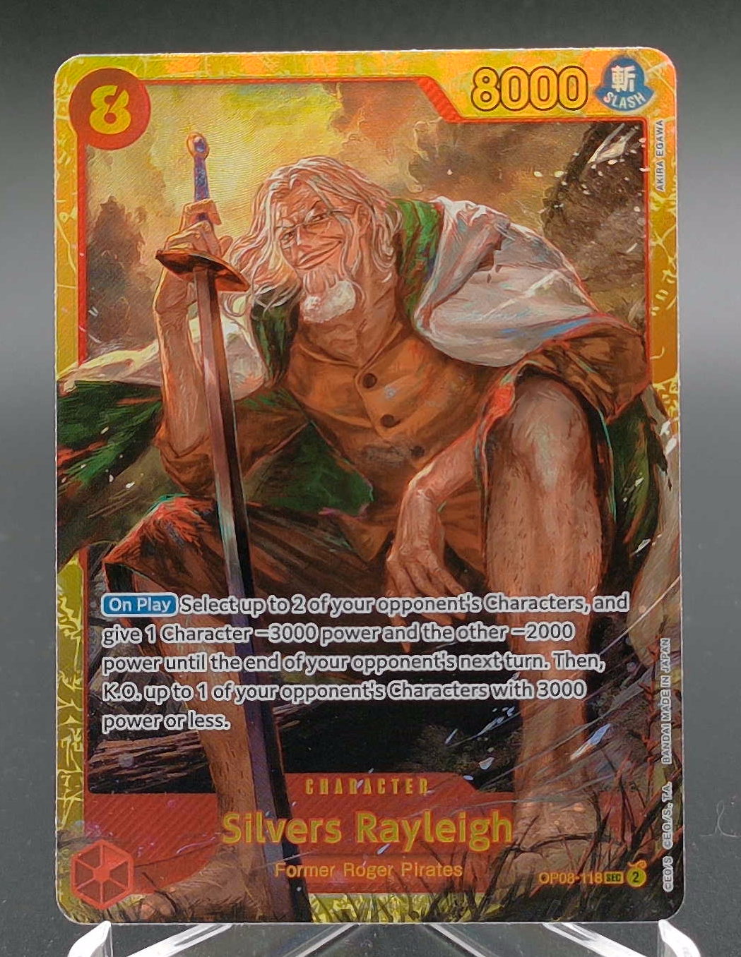 Silvers Rayleigh #OP08-118 - Front