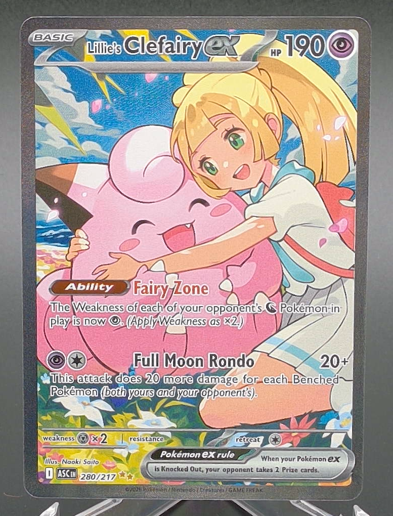 Lillie's Clefairy ex #280 - Front