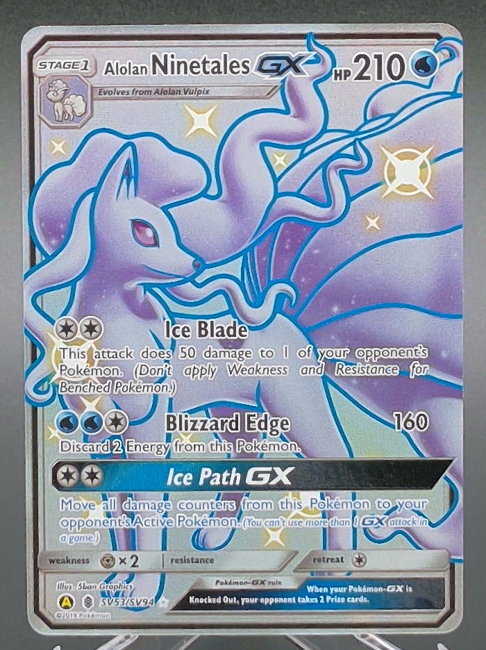 Alolan Ninetales #SV53 - Front