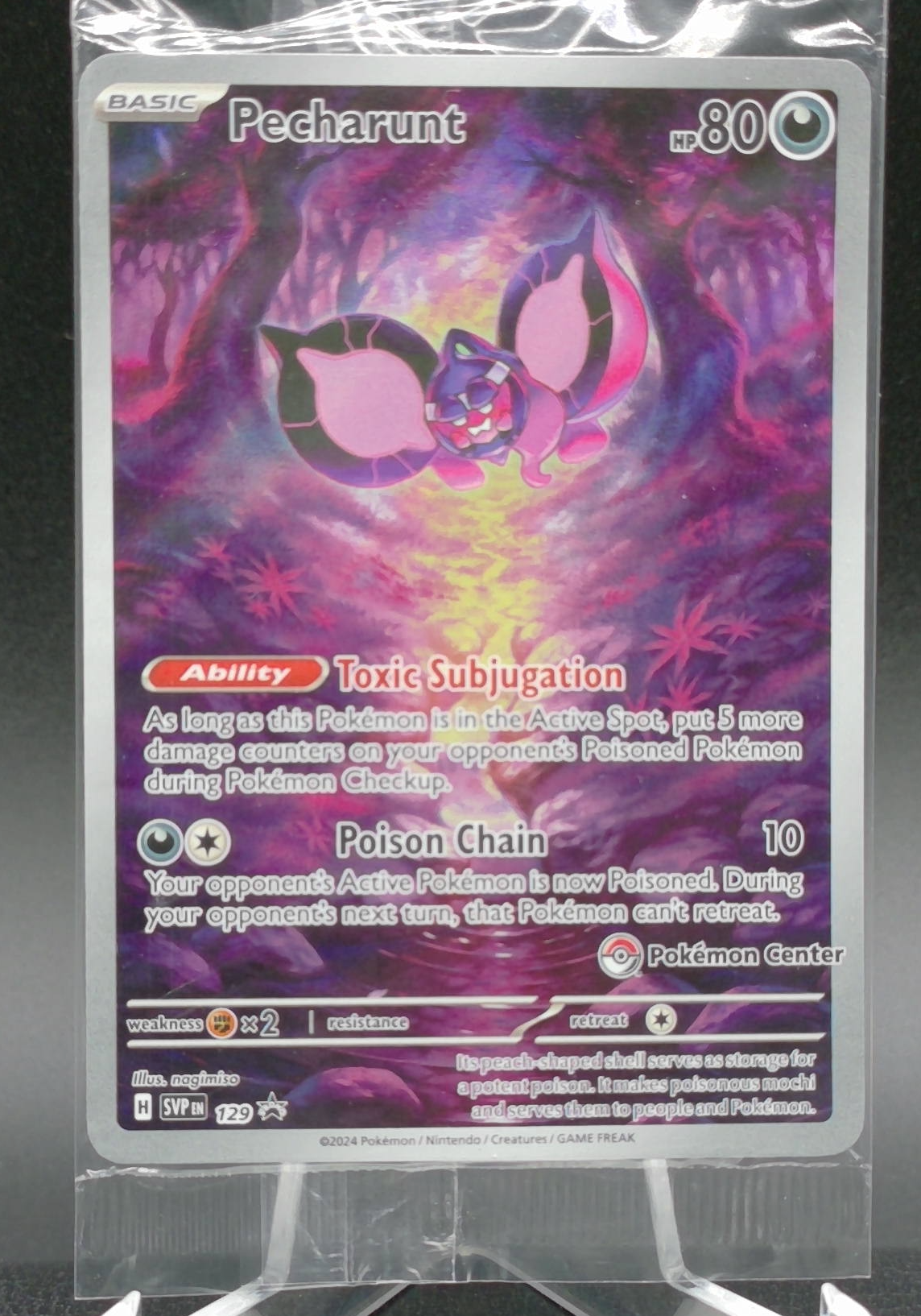 Pecharunt (Pokemon Center Exclusive) #129 — front