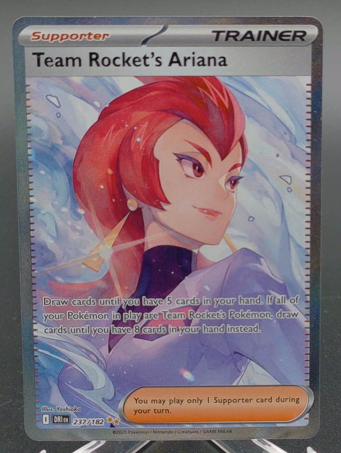 Team Rocket's Ariana #237 — front