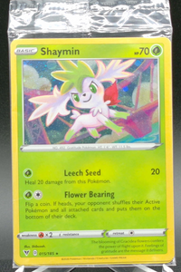 Shaymin/Zeraora/Marshadow Knockout Cosmos Holo Sealed Promo Pack #15 — front