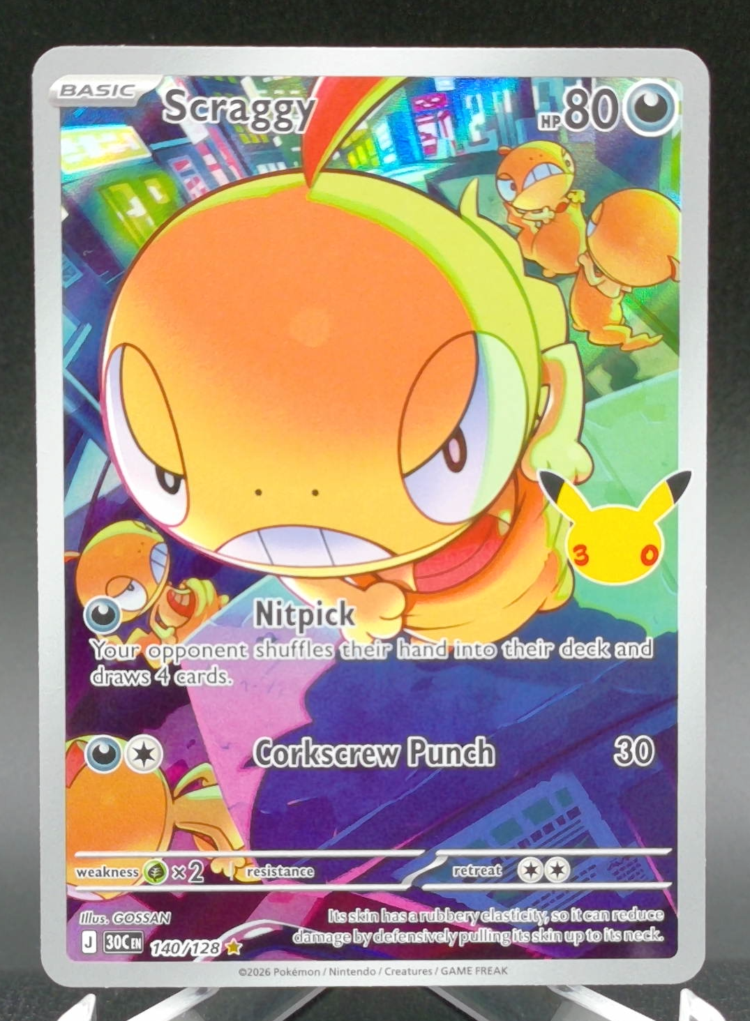 Scraggy #140 — front