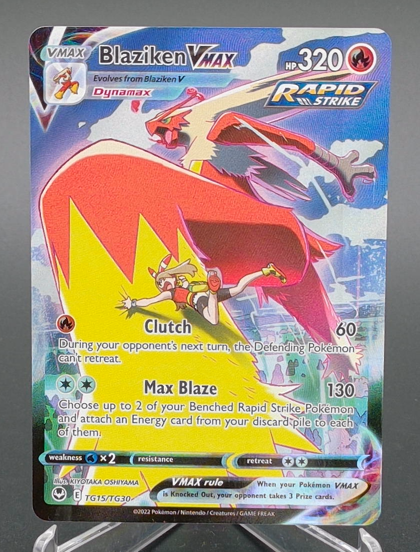 Blaziken VMAX #TG15 - Front