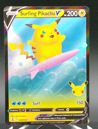Surfing Pikachu V #8 — front