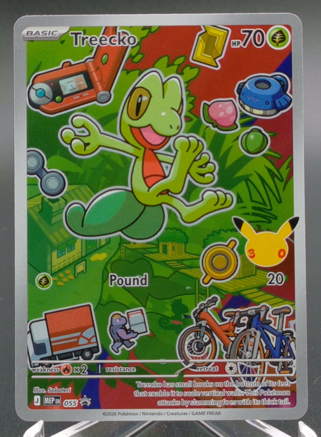 Treecko #055 - Front