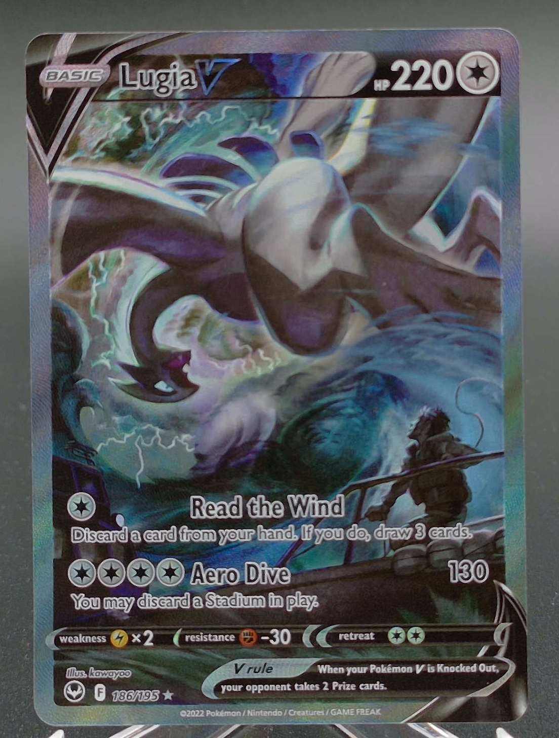 Lugia V #186 - Front