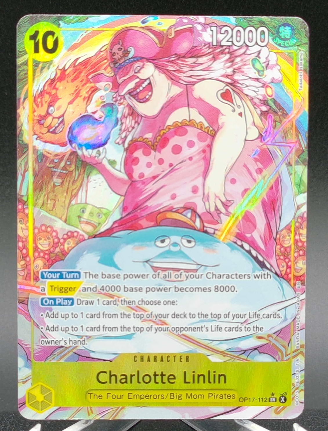 Charlotte Linlin (112) (Alternate Art) #OP17-112 (Parallel) — front