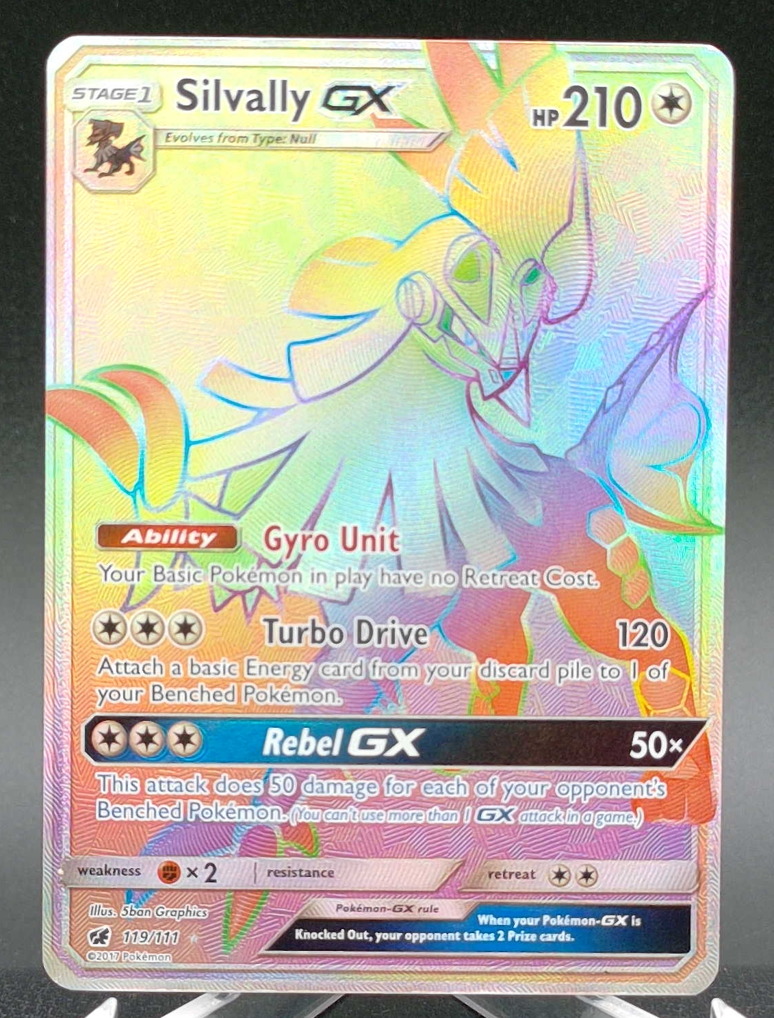 Silvally GX (Secret) #119 — front