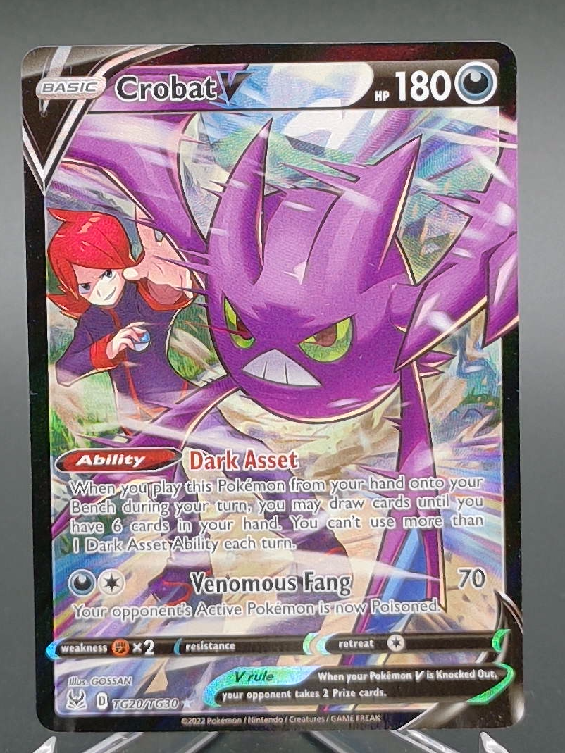 Crobat V #TG20 - Front