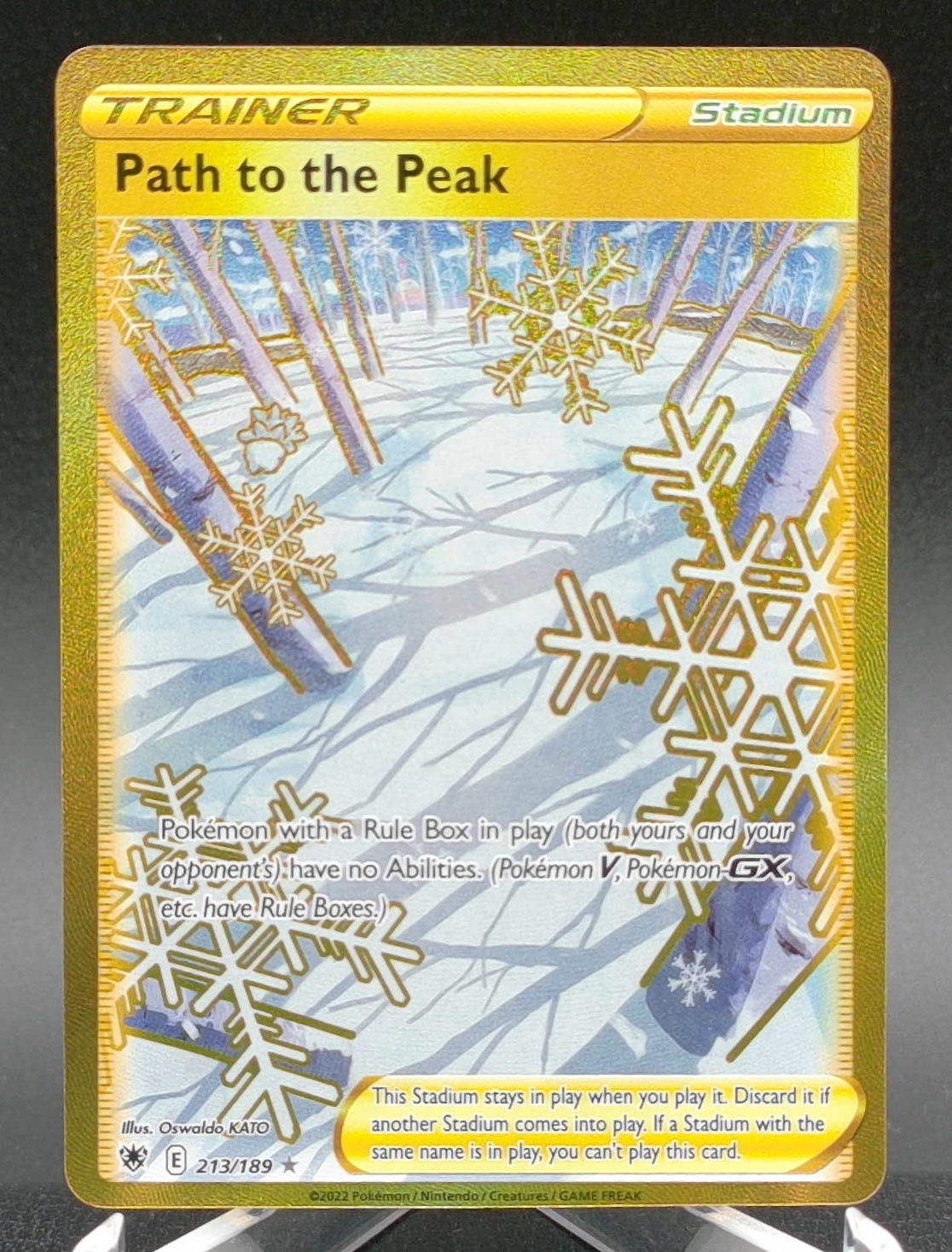 Path to the Peak #213 — front