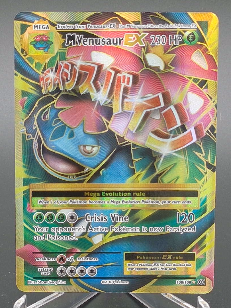 M Venusaur EX #100 - Front