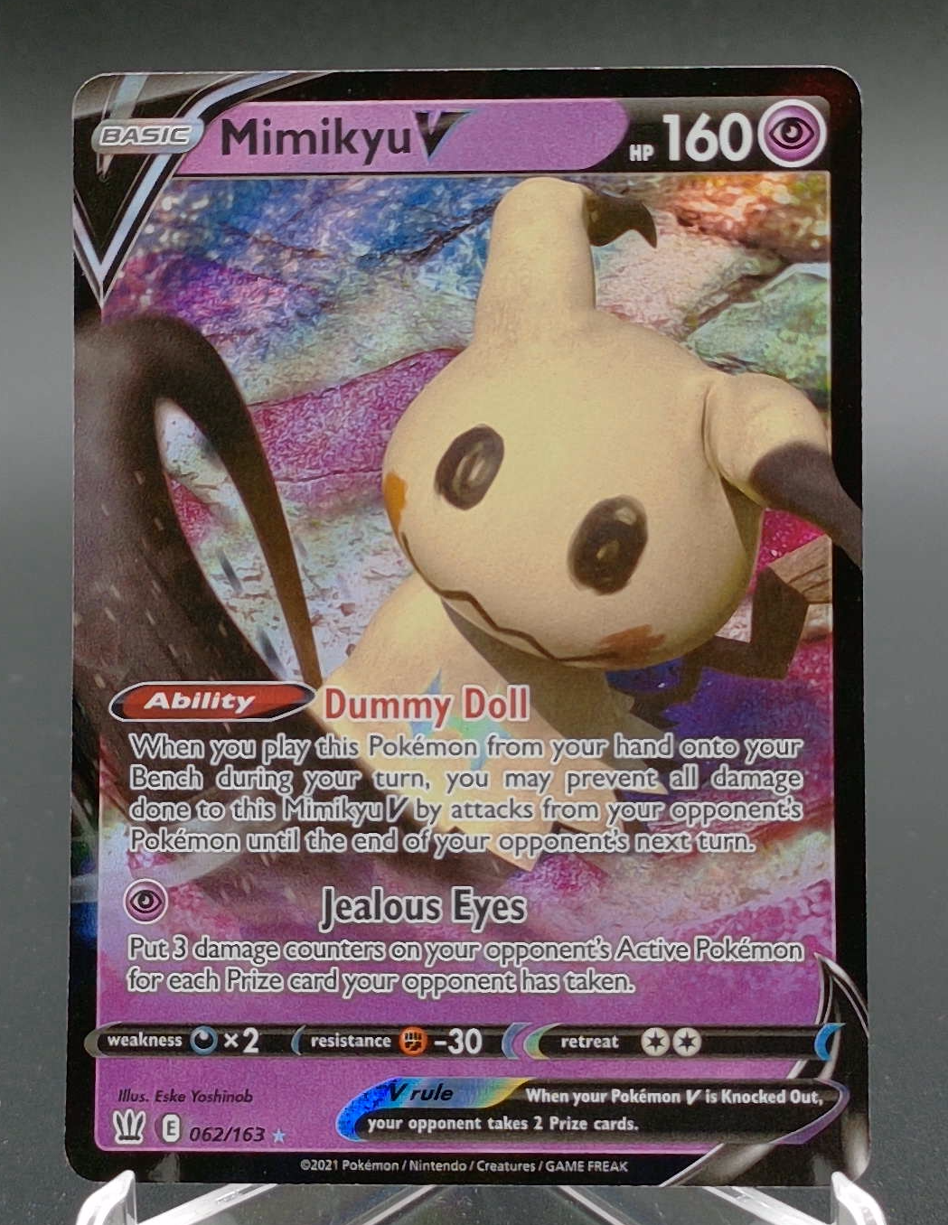 Mimikyu V #62 - Front