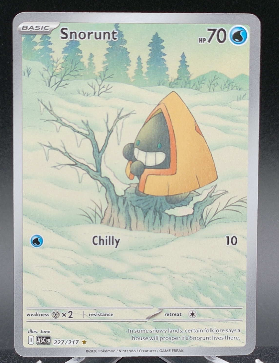 Snorunt #227 — front