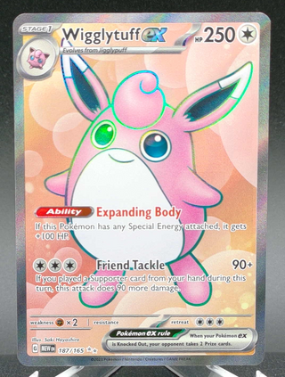Wigglytuff ex #187 — Copy #1 (NM) front