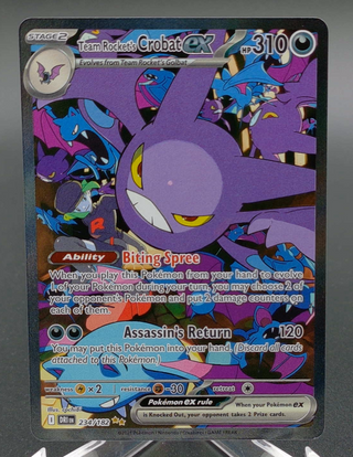 Team Rocket's Crobat ex #234 — Copy #1 (NM) (Sold - 09/11/2026) front