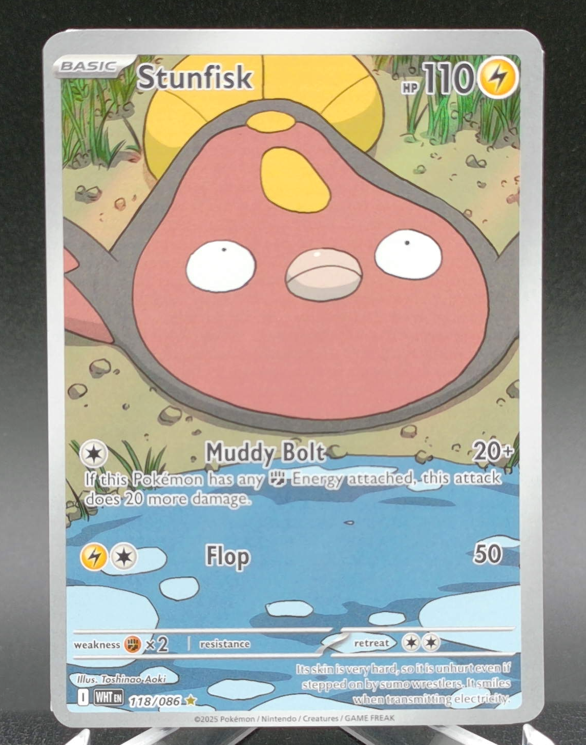 Stunfisk #118 — front