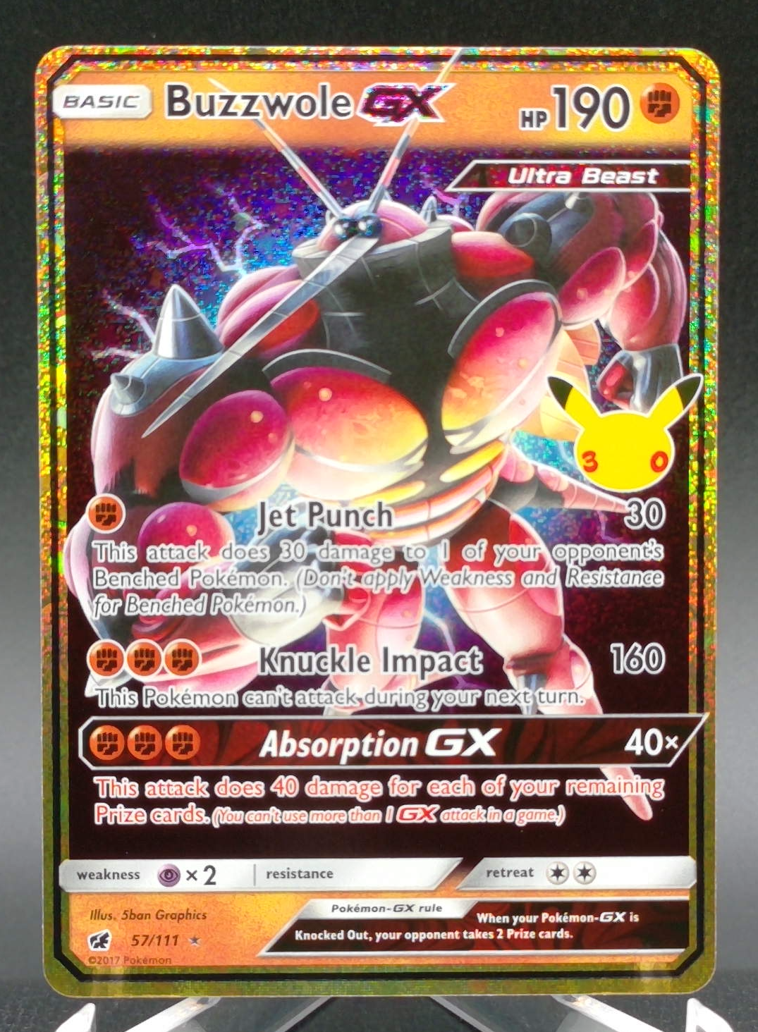 Buzzwole GX #013 — front