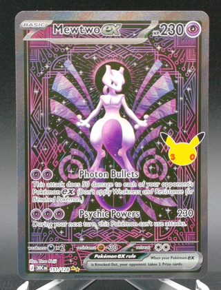 Mewtwo ex #151 — Copy #2 (NM) front