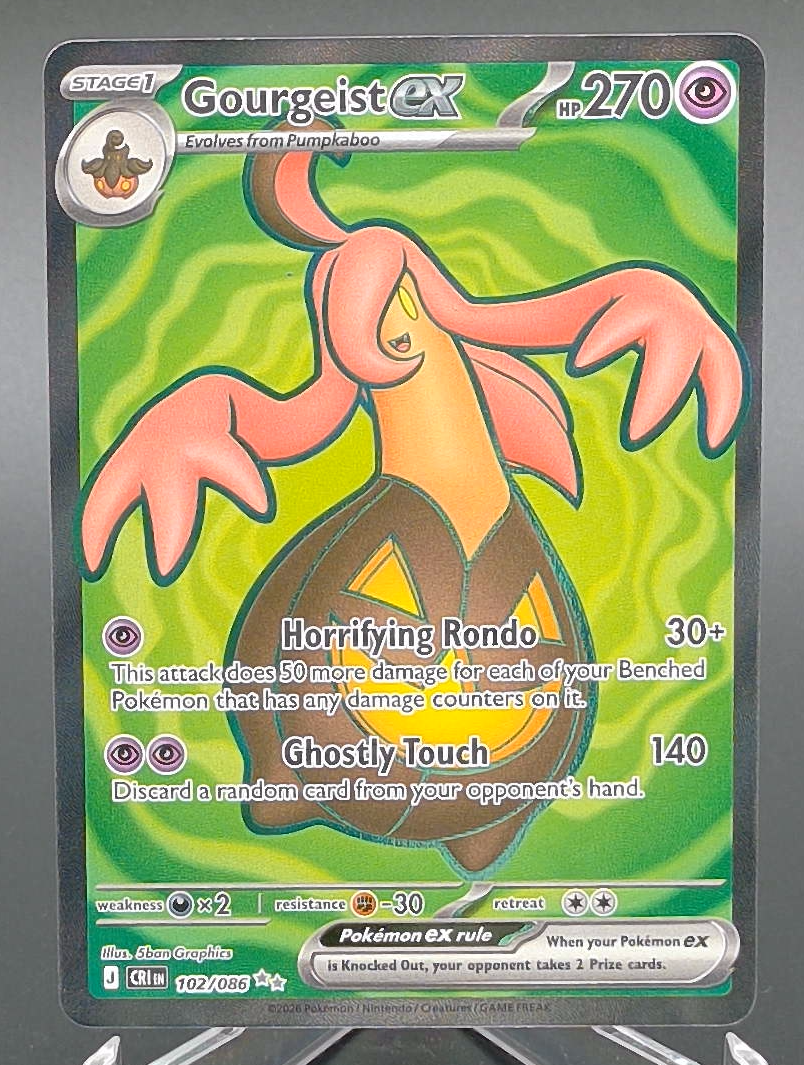 Gourgeist ex #102 — front