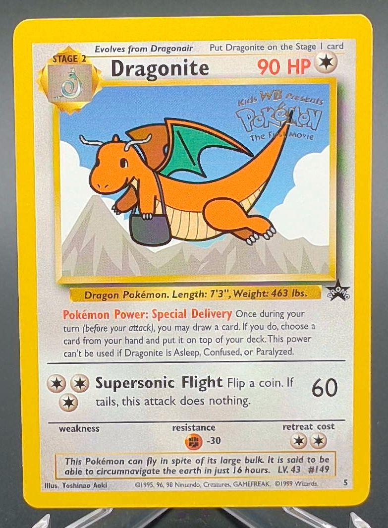 Dragonite (Movie Promo) #005 — front
