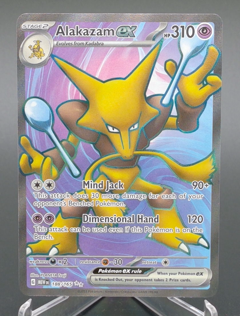 Alakazam ex #188 — front