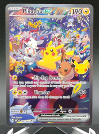 Pikachu ex #150 — front