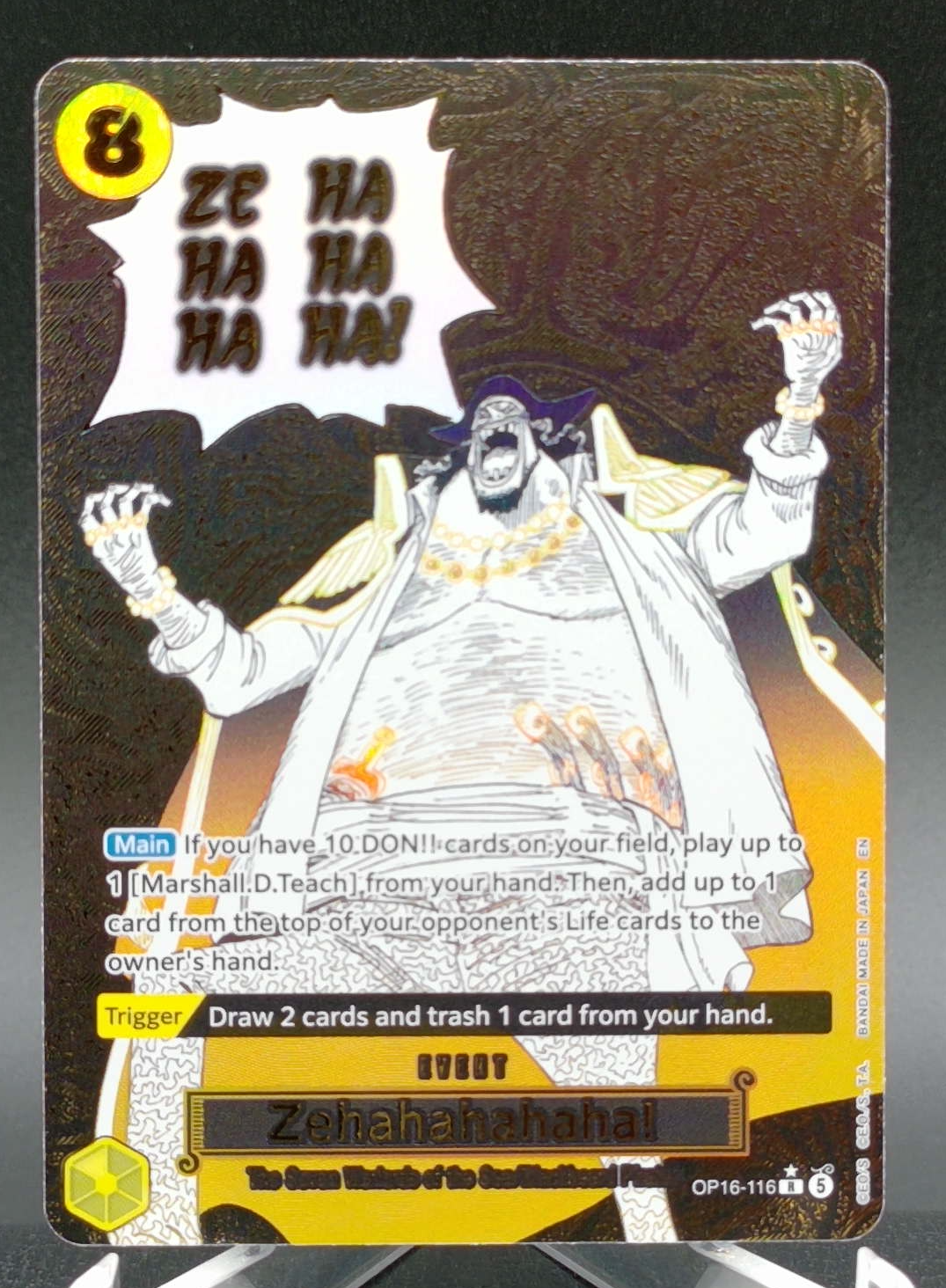 Zehahahahaha! #OP16-116 (Parallel) — front
