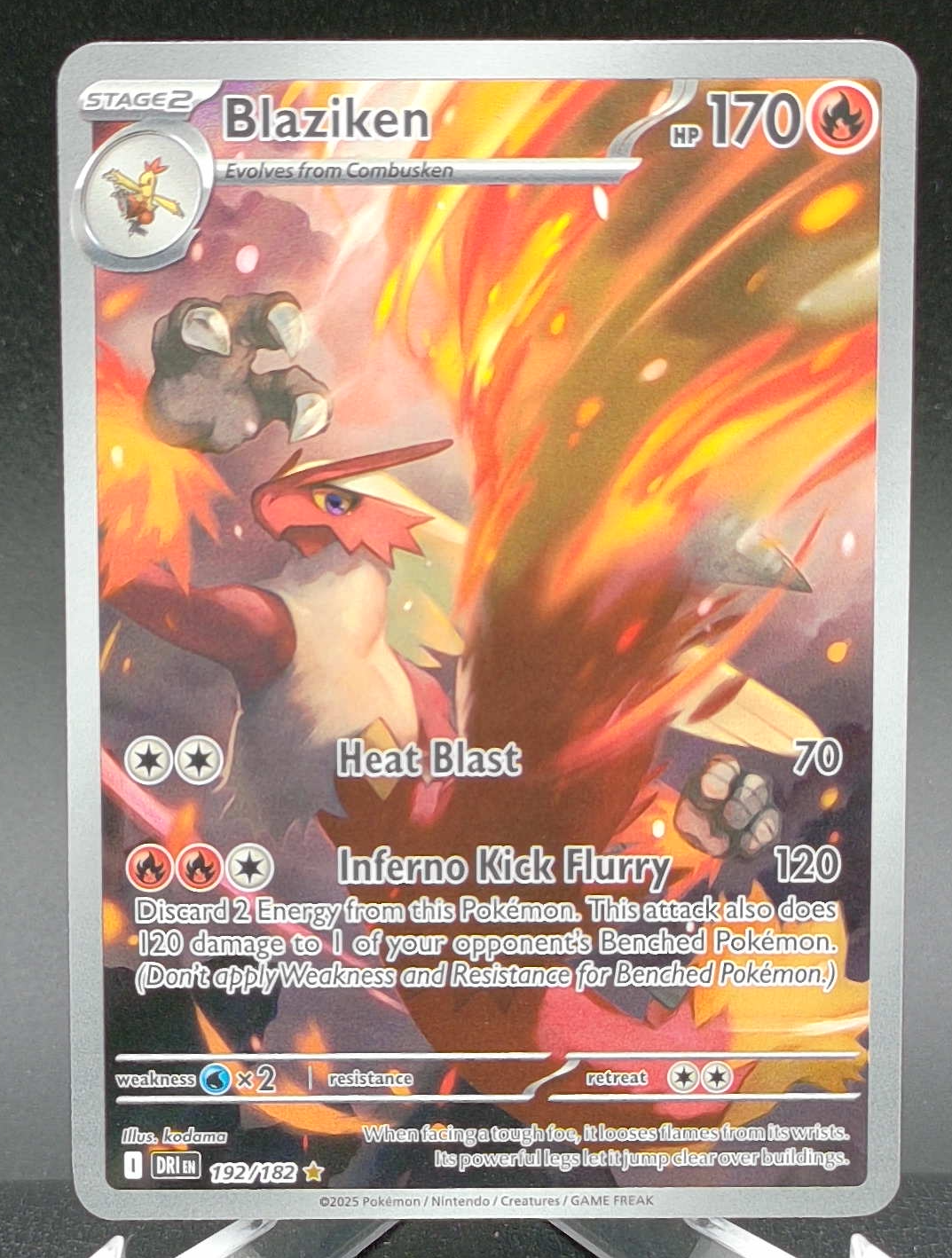 Blaziken #192 — front